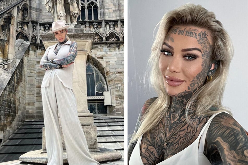 Woman with most tattooed lady bits shares message with haters: "I do absolutely love myself!"