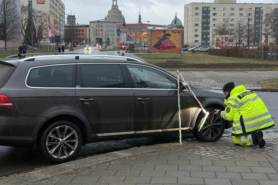 Der VW Passat wurde nach dem tragischen Unfall genau untersucht.