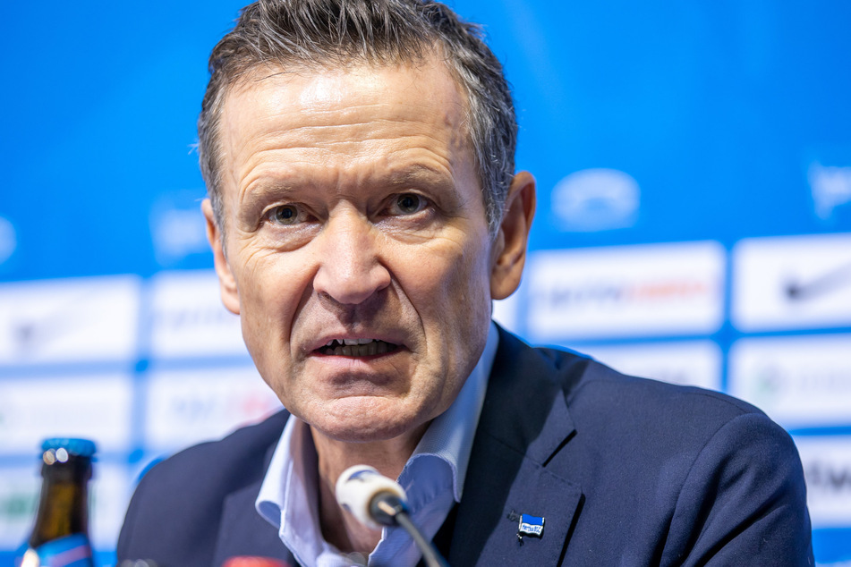 Geschäftsführer Thomas Herrich (58) will Hertha bis 2026 zu einem ausgeglichenen Betriebsergebnis führen.