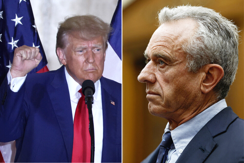 Democratic presidential nominee Robert F. Kennedy Jr. (r.) claimed he is getting worse treatment from mainstream media than former President Donald Trump.