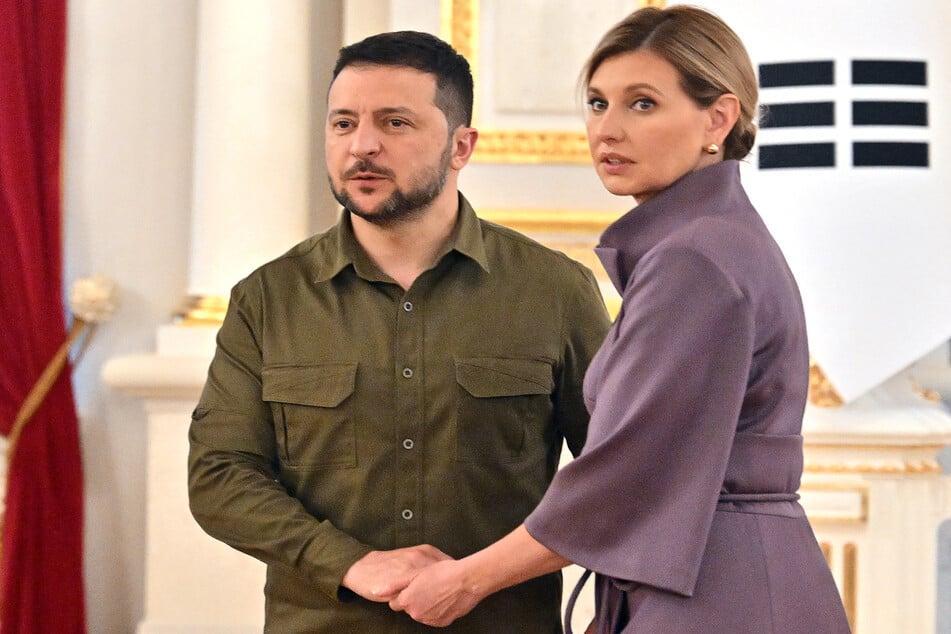 Wolodymyr Selenskyj (45) und seine Gattin Olena Selenska (45) wollen eine unabhängige Ukraine.