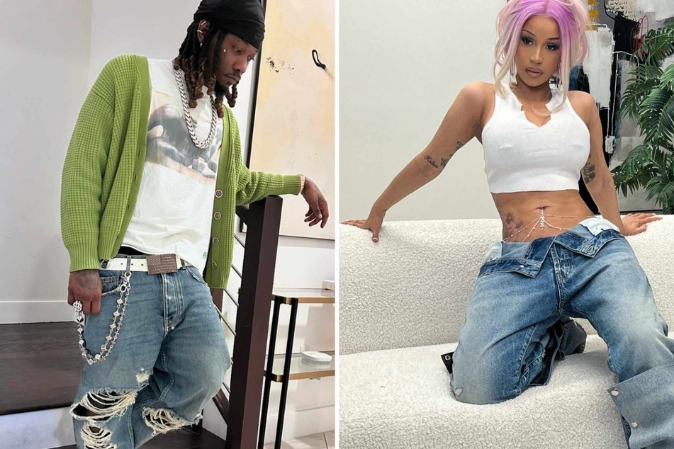 Rapper Cardi B (r.) and her on-again-off-again partner Offset (l.) are once again calling things off, and this time things look serious.