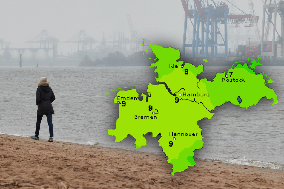 Wetter in Hamburg: Hoch "Feuka" bringt trübes Grau