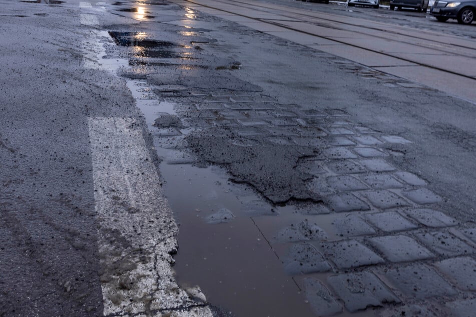 Das Kopfsteinpflaster auf der Blasewitzer Straße soll verschwinden.