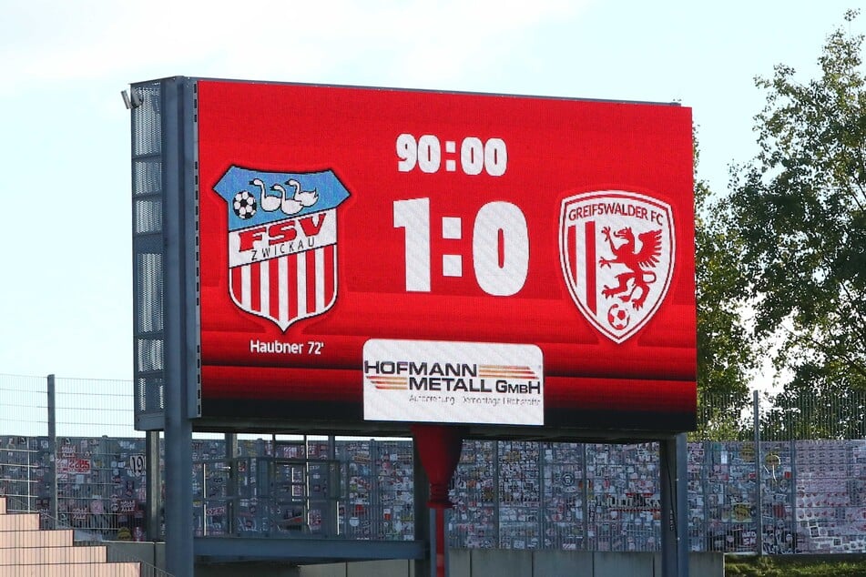 Nach 90 Minuten stand es 1:0 für Zwickau - damit geht die Serie im eigenen Stadion weiter.