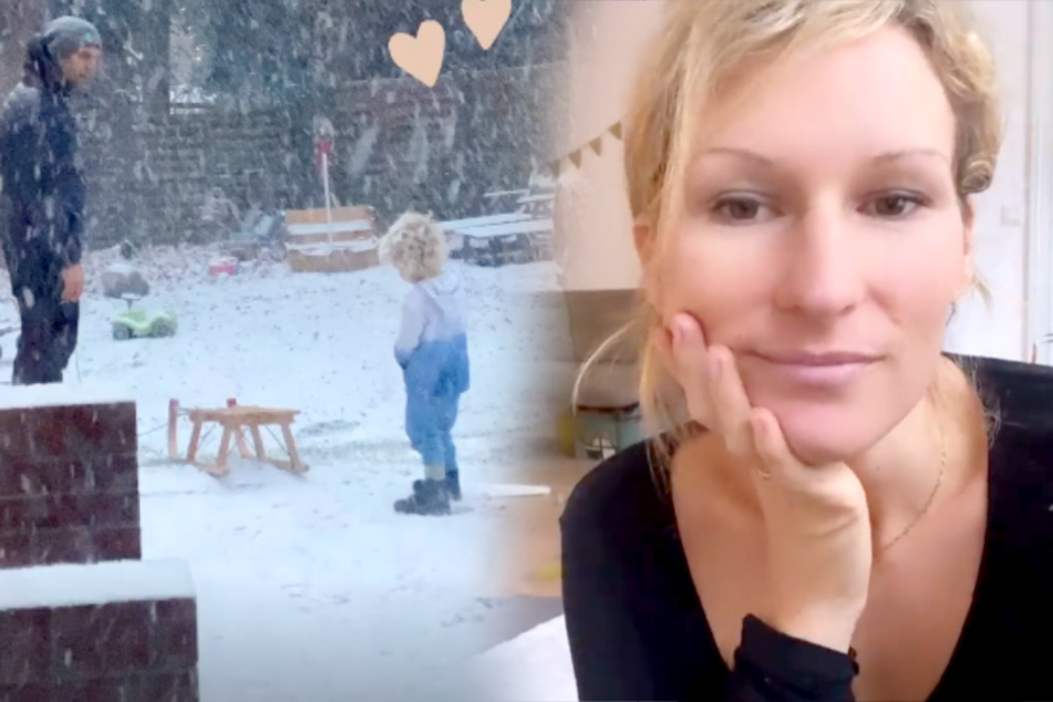 Emil-Ocean ohne Jacke im Schnee: Janni Hönscheid wehrt sich gegen Shitstorm!