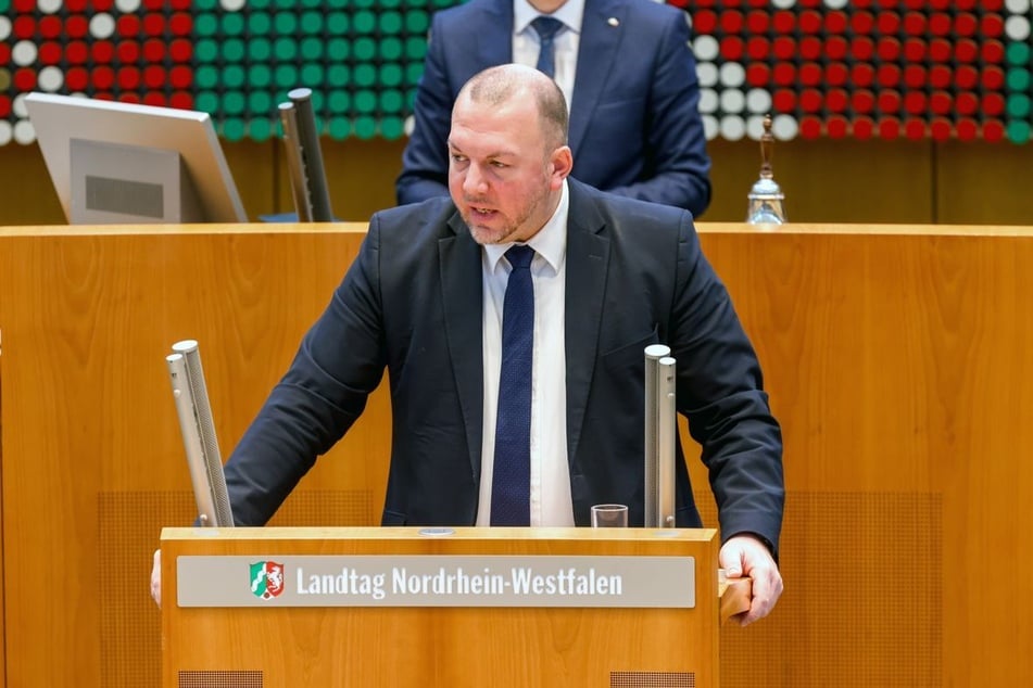 AfD-Politiker Klaus Esser (44) ist seit dem 1. Juni 2022 Mitglied des NRW-Landtages. (Archivfoto)