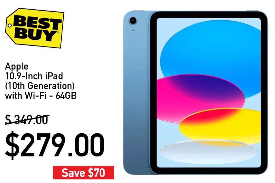 Apple 10.9-Inch iPad (10th Generation)