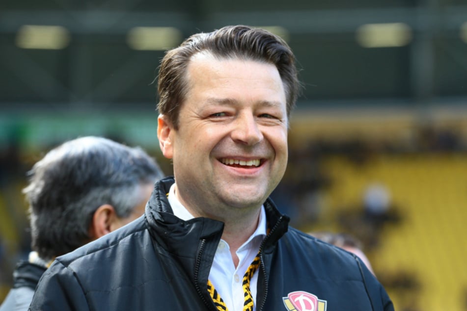 Holger Scholze (52) ist seit 2018 als Präsident von Dynamo Dresden im Amt.