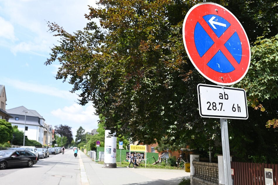 Die Arbeiten am neuen Erlebnis-Bauernhof im Tierpark sorgen ab Montag für eine Vollsperrung auf der Nevoigtstraße.