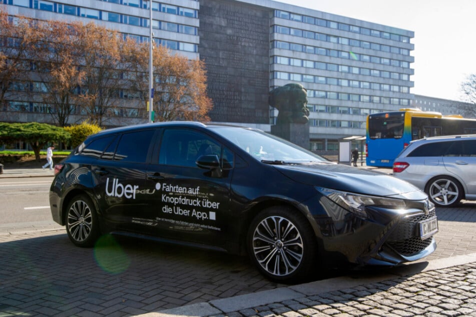 Seit dem vergangenen Herbst ist Uber in Chemnitz unterwegs.