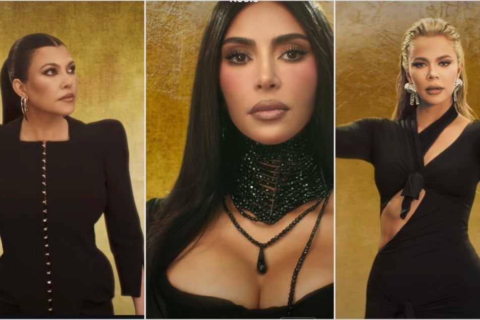 (From l. to r.) Kourtney, Kim, and Khloé Kardashian star in the brand new teaser for The Kardashians' sixth season.