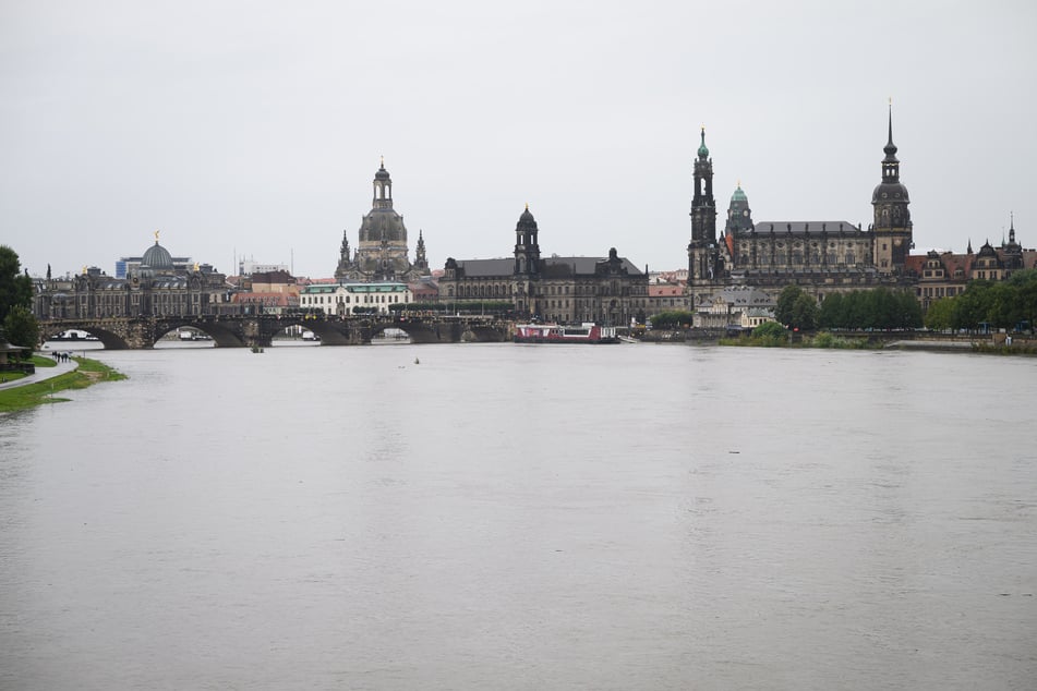 In Dresden sind bisher alle Keller trocken geblieben.