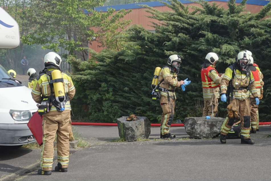 35 Kräfte bekämpften den Brand vor Ort erfolgreich.