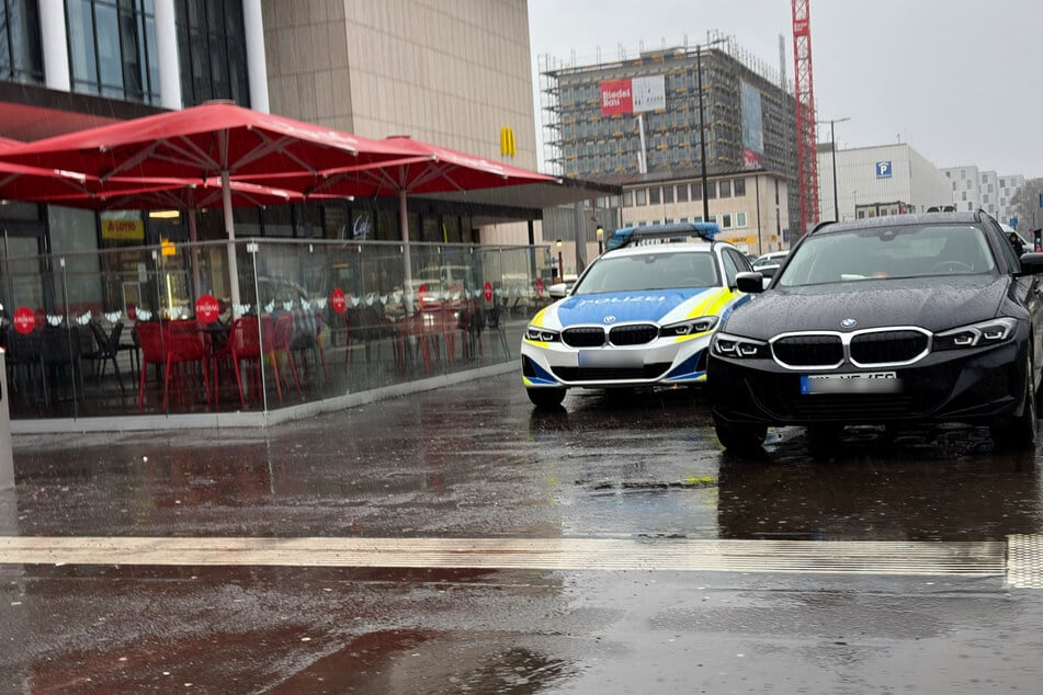 Der Bereich um den Tatort wurde weiträumig abgesperrt.