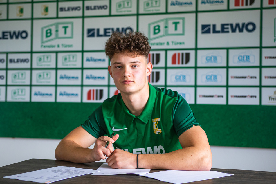 Ben Keßler (18) wechselt für die kommende Saison zur BSG Chemie Leipzig.