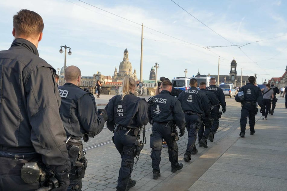 Zahlreiche Beamte waren in der Innenstadt im Einsatz. (Archivfoto)