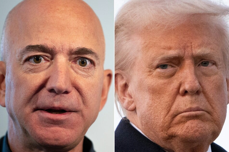 Jeff Bezos rushes to placate Trump after brief clash over Amazon tariff label