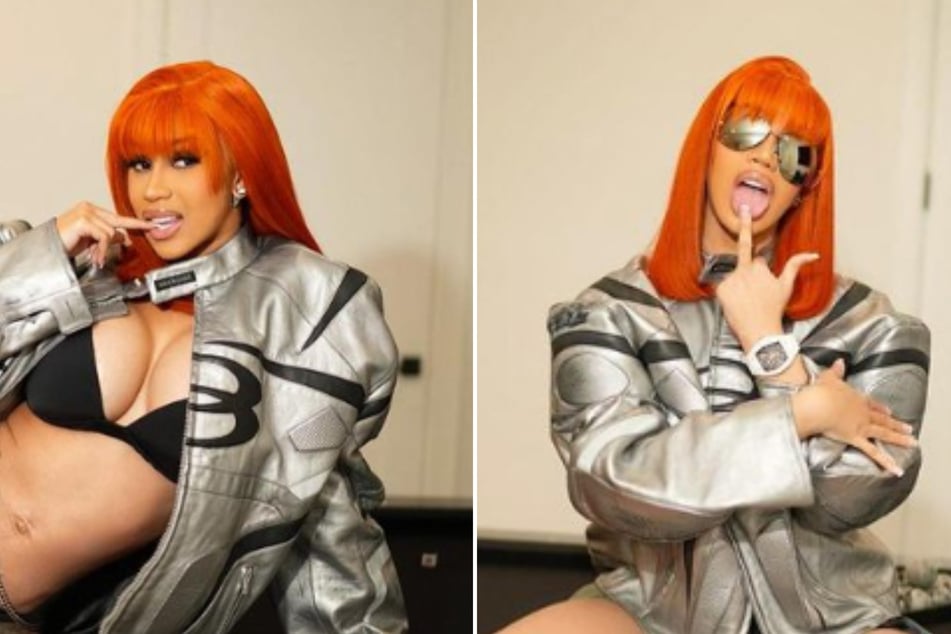 Cardi B stuns fans with sexy Balenciaga fit and all-new hair