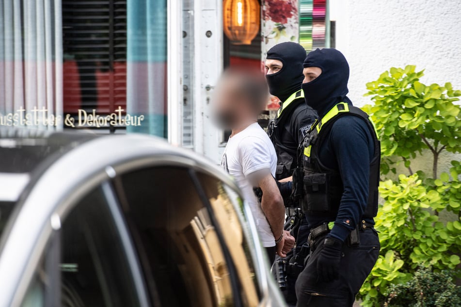 Im Juni 2022 ging die Berliner Polizei bei einer Razzia gegen den organisierten Drogenhandel vor. (Archivbild)