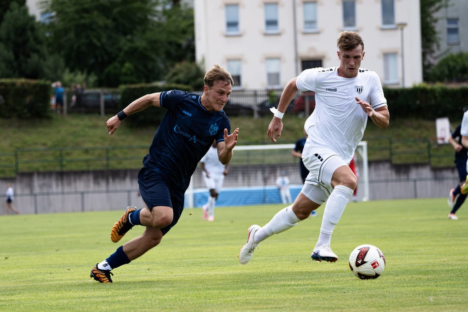 Maximilian Fesser (24, l.) kommt in Schwung: Gegen Union Berlin bereitete der Neuzugang das 1:1 vor, gegen Schweinfurt traf er selbst.