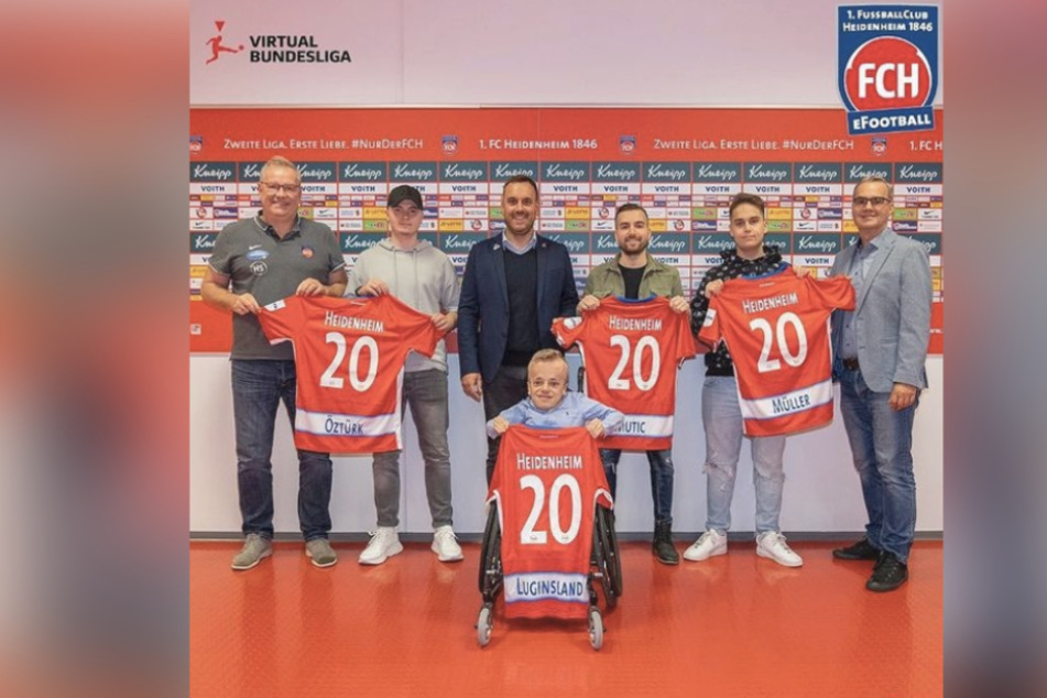 Das Team von Leno eSports geht in der Virtuellen Bundesliga für den 1. FC Heidenheim an den Start.