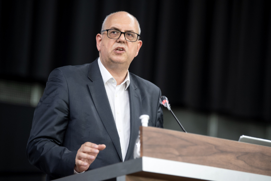 Andreas Bovenschulte (55, SPD) gibt eine Regierungserklärung ab.