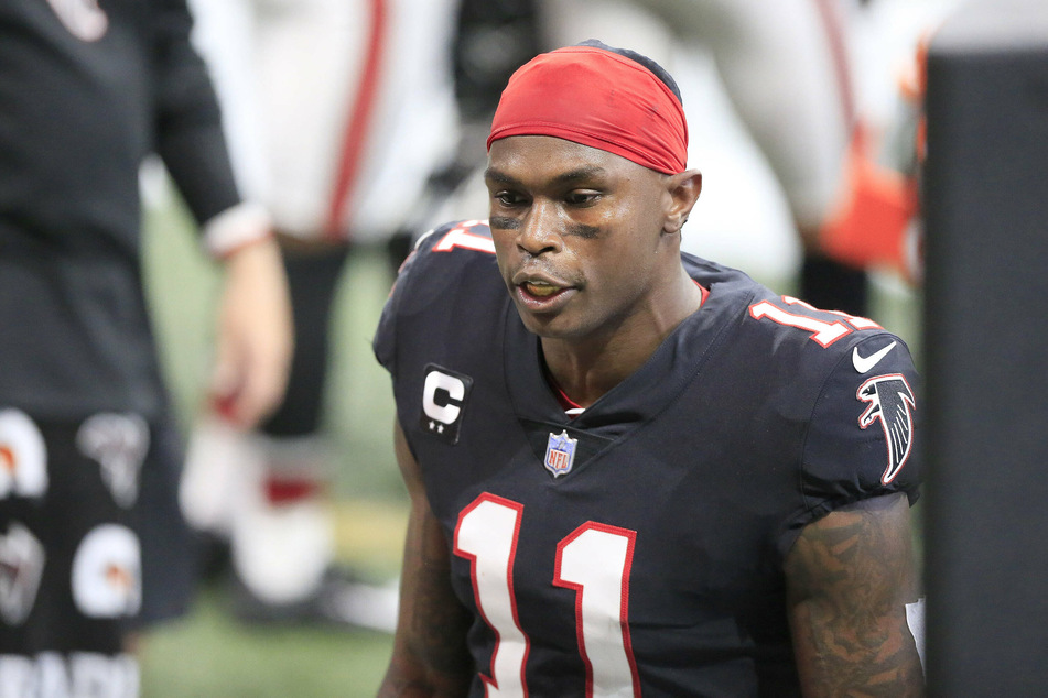 Wide receiver Julio Jones will play for the Tennessee Titans next season.