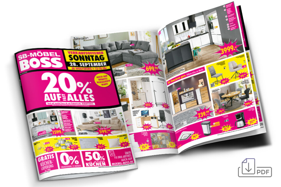 Mit einem Klick aufs Bild durch die Angebote im Prospekt stöbern.