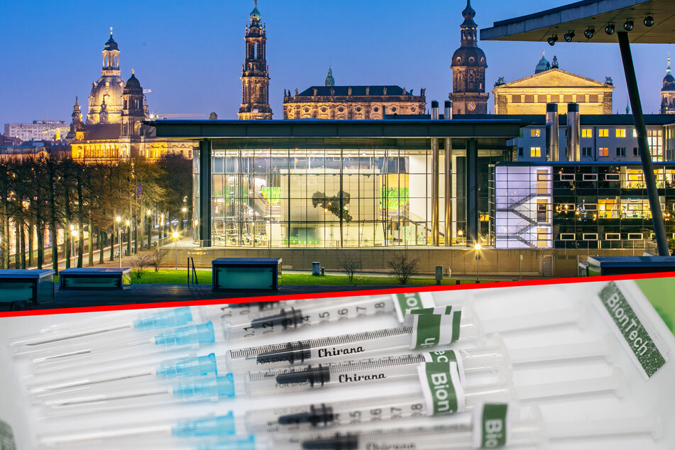 Im sächsischen Landtag wird aktuell mit BioNTech gegen Corona geimpft.