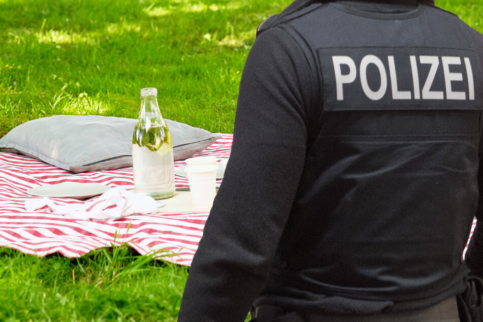 Ein Picknick inmitten der Corona-Krise ließ die Polizei in Darmstadt aufmerksam werden (Symbolbild).