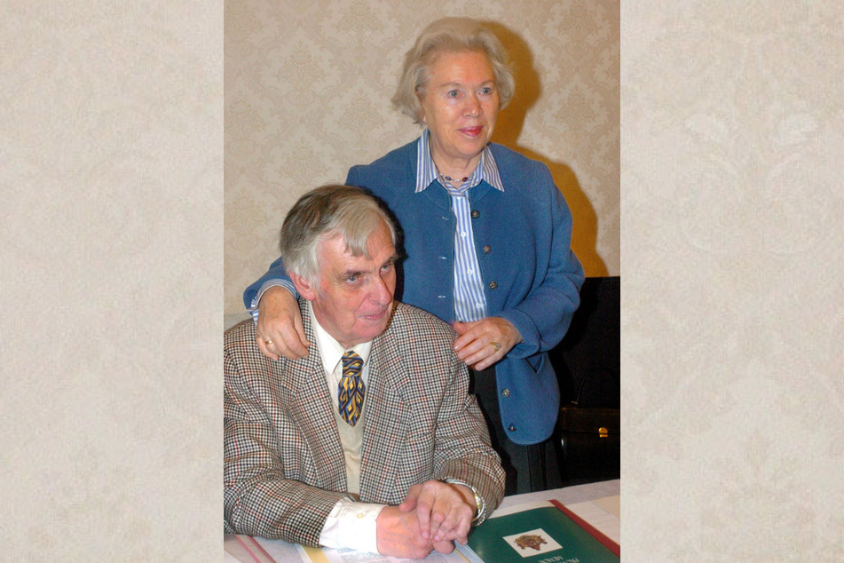 Das königliche Paar: Albert Prinz von Sachsen und seine Gemahlin Elmira im Jahr 2004.
