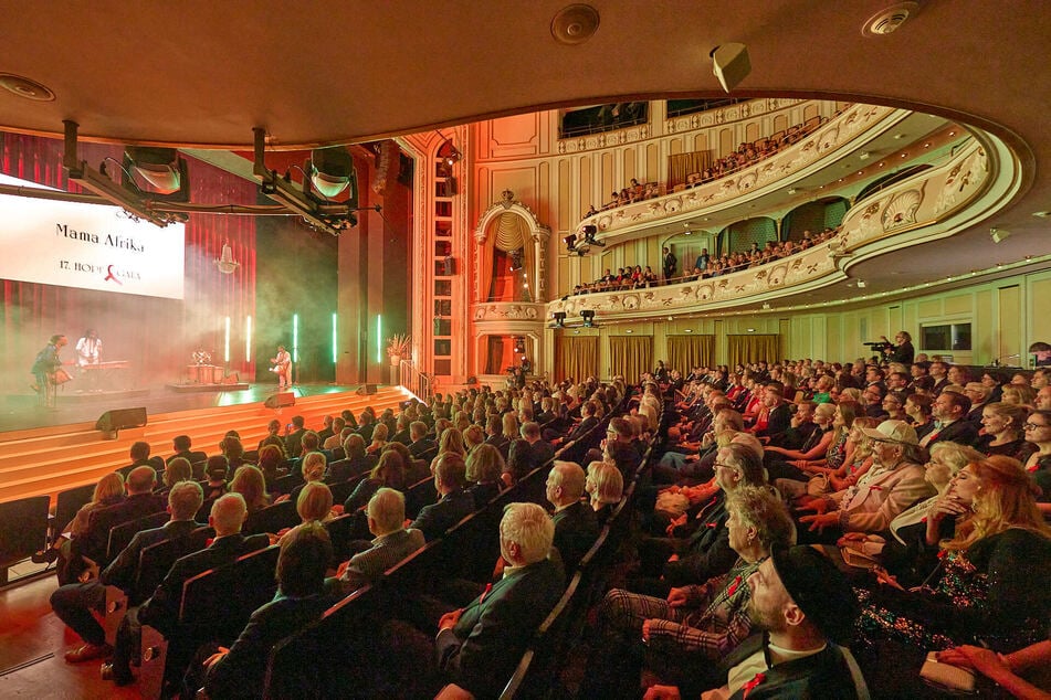 Rund 700 Gäste besuchten am Samstagabend die Hope-Gala in Dresden.
