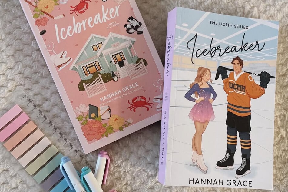 Hannah Grace's Icebreaker follows the unexpected romance between a figure skater and a hockey player at the same college.