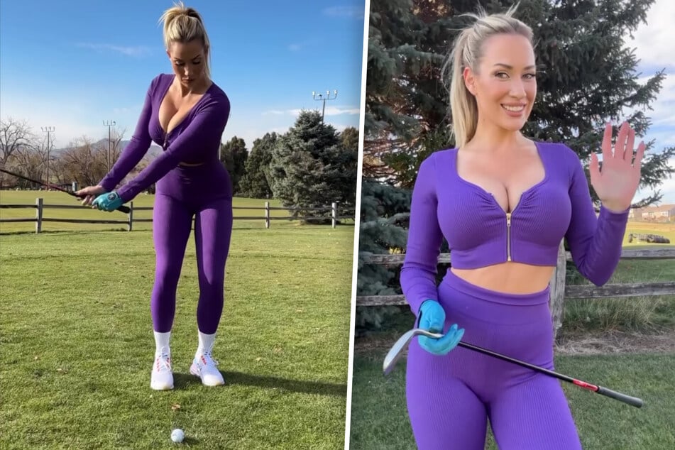 Paige Spiranac (29) gibt auf Instagram Golf-Tipps und antwortet ihren begeisterten Fans mit lustigen Kommentaren.