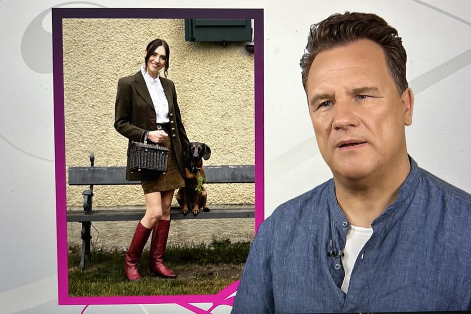 Weidmannsheil! Guido (60) fühlt sich bei Carinas Jagd-Look an seinen Opa erinnert, der Förster war.