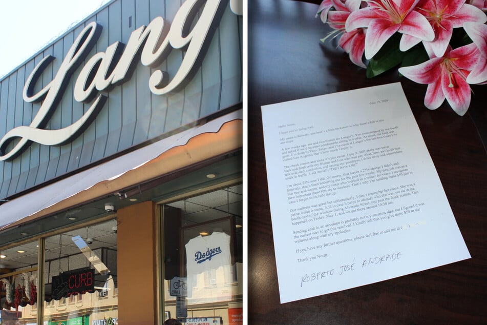 Restaurant erhält Brief und 50 Dollar von Gast: Was er dazu schreibt, rettet Team die ganze Woche