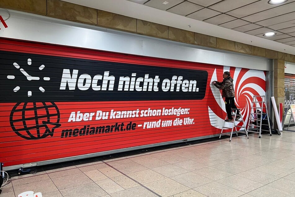 Der Saturn im Leipziger Hauptbahnhof öffnet am Donnerstag als MediaMarkt wieder.