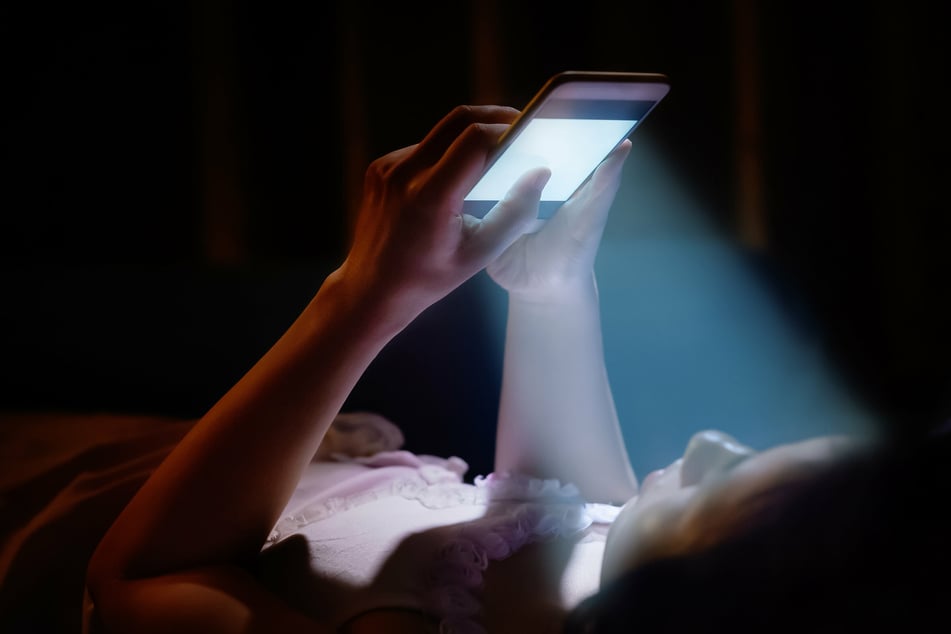 Digital addiction can severely disrupt a healthy sleeping schedule (stock image).
