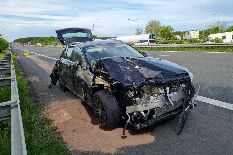 Auf der A9 hat es am Montagabend gleich zwei Unfälle gegeben.