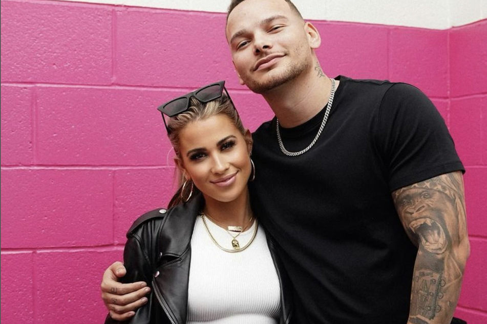 Kane Brown (r) is releasing a new album that features a duet with his wife, Kaitlyn Brown.