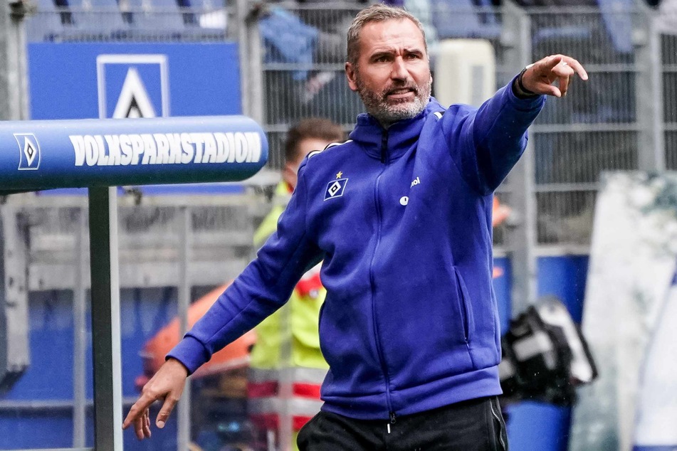 HSV-Trainer Tim Walter (45) zeigte sich mit der Leistung seines Youngsters zufrieden.