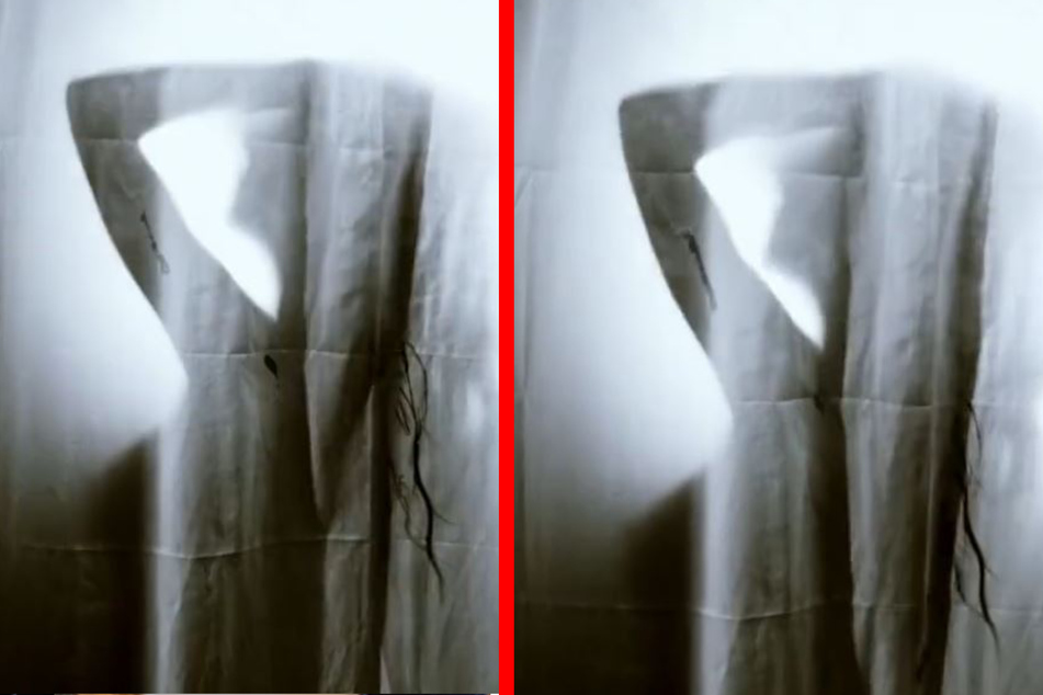 Heidi Klum: Nackt hinterm Duschvorhang: Welche Promi-Dame spielt hier den Film Psycho nach?