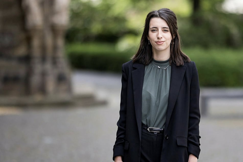 Marie Müser (24) from Leipzig has already gained considerable experience in politics.  Now she wants to lead the Saxon Greens.