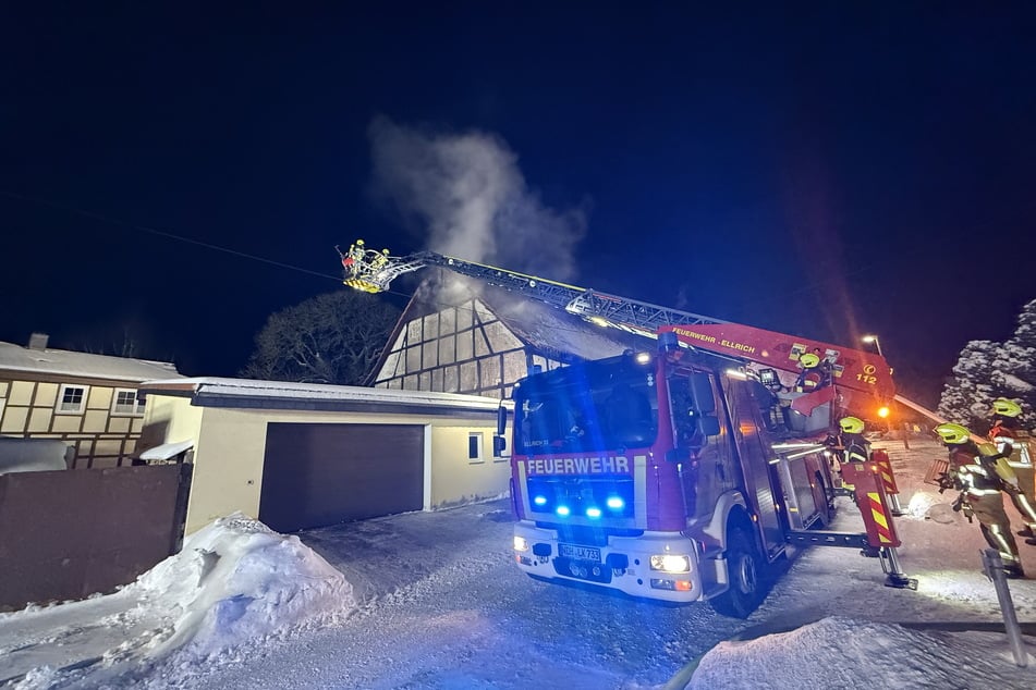 Die Feuerwehr musste am Samstagabend nach Hohenstein ausrücken.