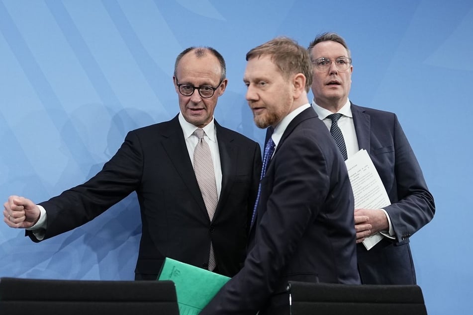 Michael Kretschmer (51, CDU, M.) kritisiert die Beschlüsse der schwarz-roten Koalition.
