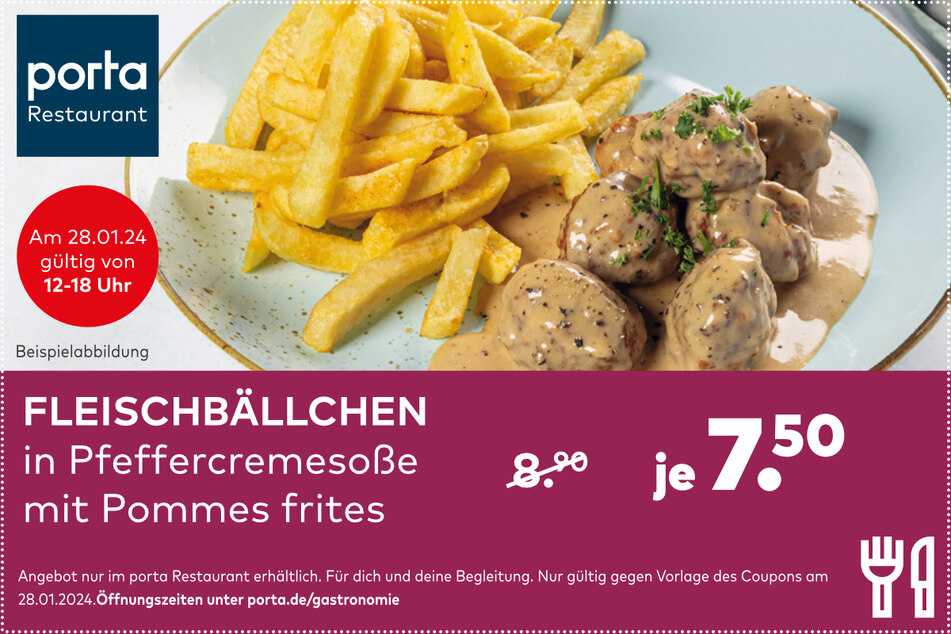 Hier klicken und Rabatt-Coupon für das Restaurant herunterladen.