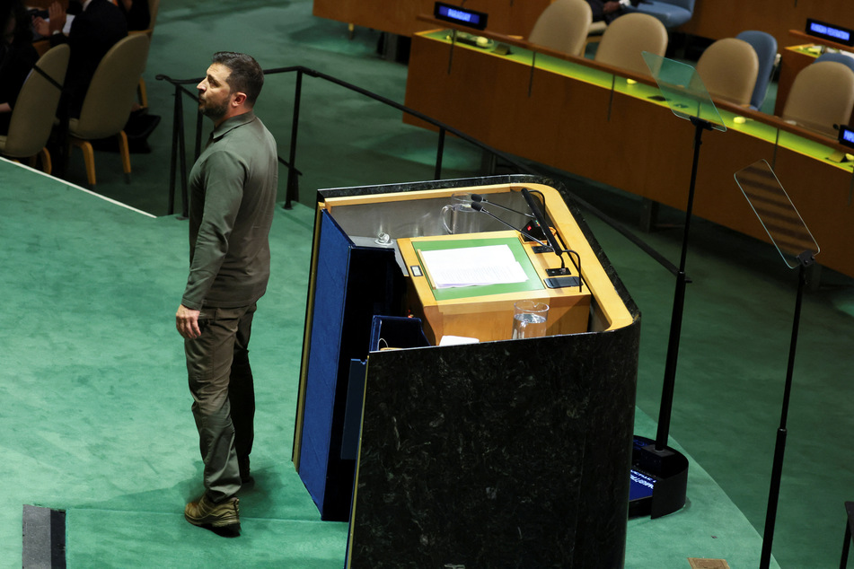Zelensky urged the UN Security Council to revoke Russia's veto power over resoutions.