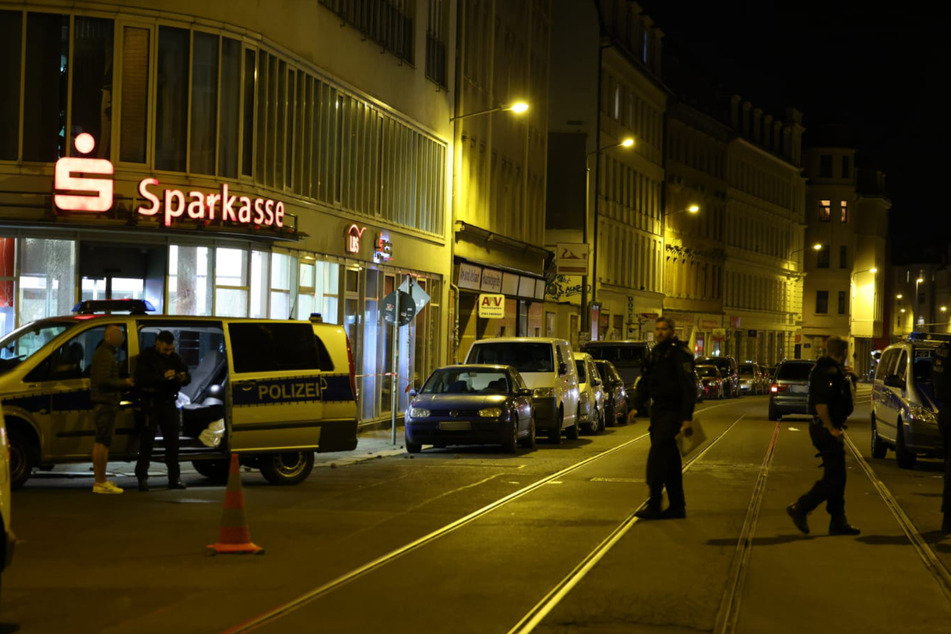 In der Nacht zum Sonntag wurde in Leipzig eine Sparkasse attackiert.