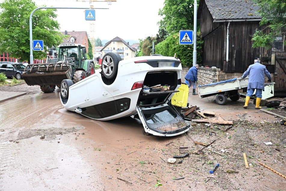 Das Hochwasser hat in Baden-Württemberg beträchtliche Schäden angerichtet.